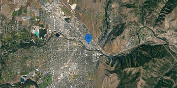 Satellite map of Missoula