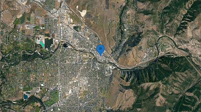 Satellite map of Missoula