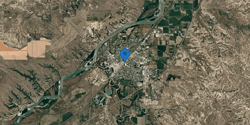 Satellite map of Miles City