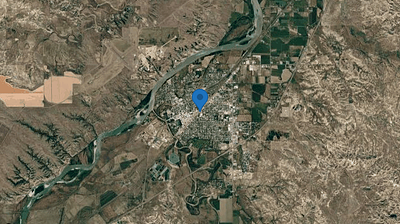 Satellite map of Miles City