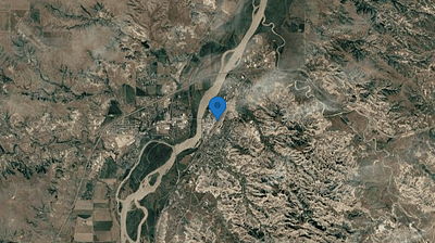 Satellite map of Glendive