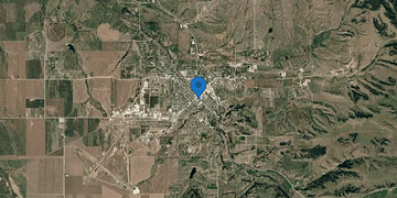 Satellite map of Lewistown