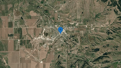 Satellite map of Lewistown