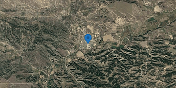Satellite map of Roundup