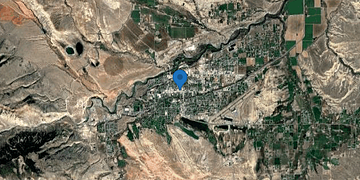 Satellite map of Cody