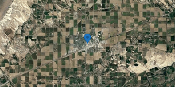 Satellite map of Powell