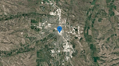 Satellite map of Sheridan