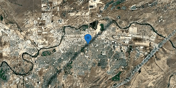 Satellite map of Casper