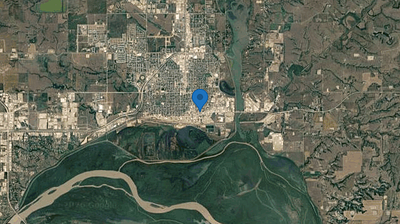 Satellite map of Williston