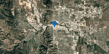 Satellite map of Rapid City