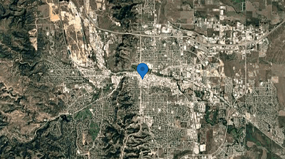 Satellite map of Rapid City