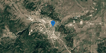 Satellite map of Sturgis