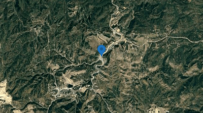 Satellite map of Deadwood