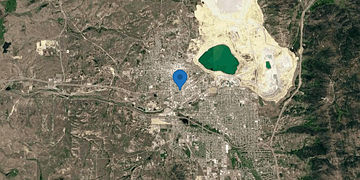 Satellite map of Butte